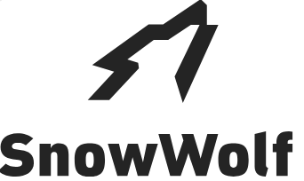 snow wolf Logo